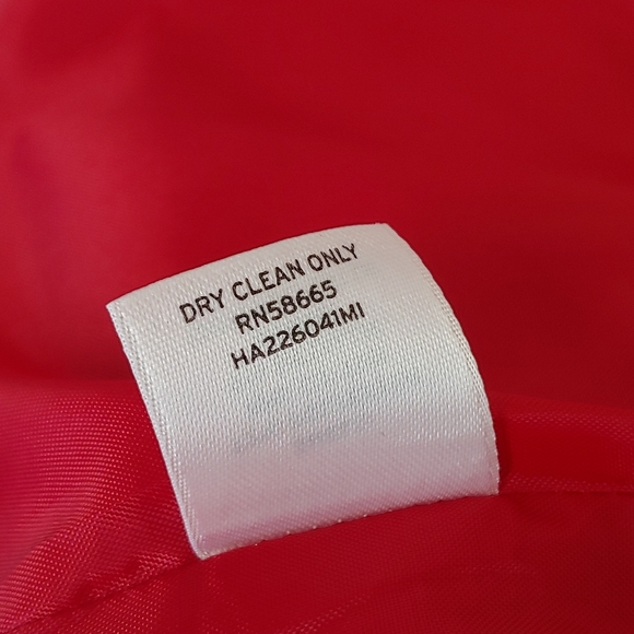 Halogen Coral Metallic Gold Brocade Skirt Size 8 - Picture 11 of 12